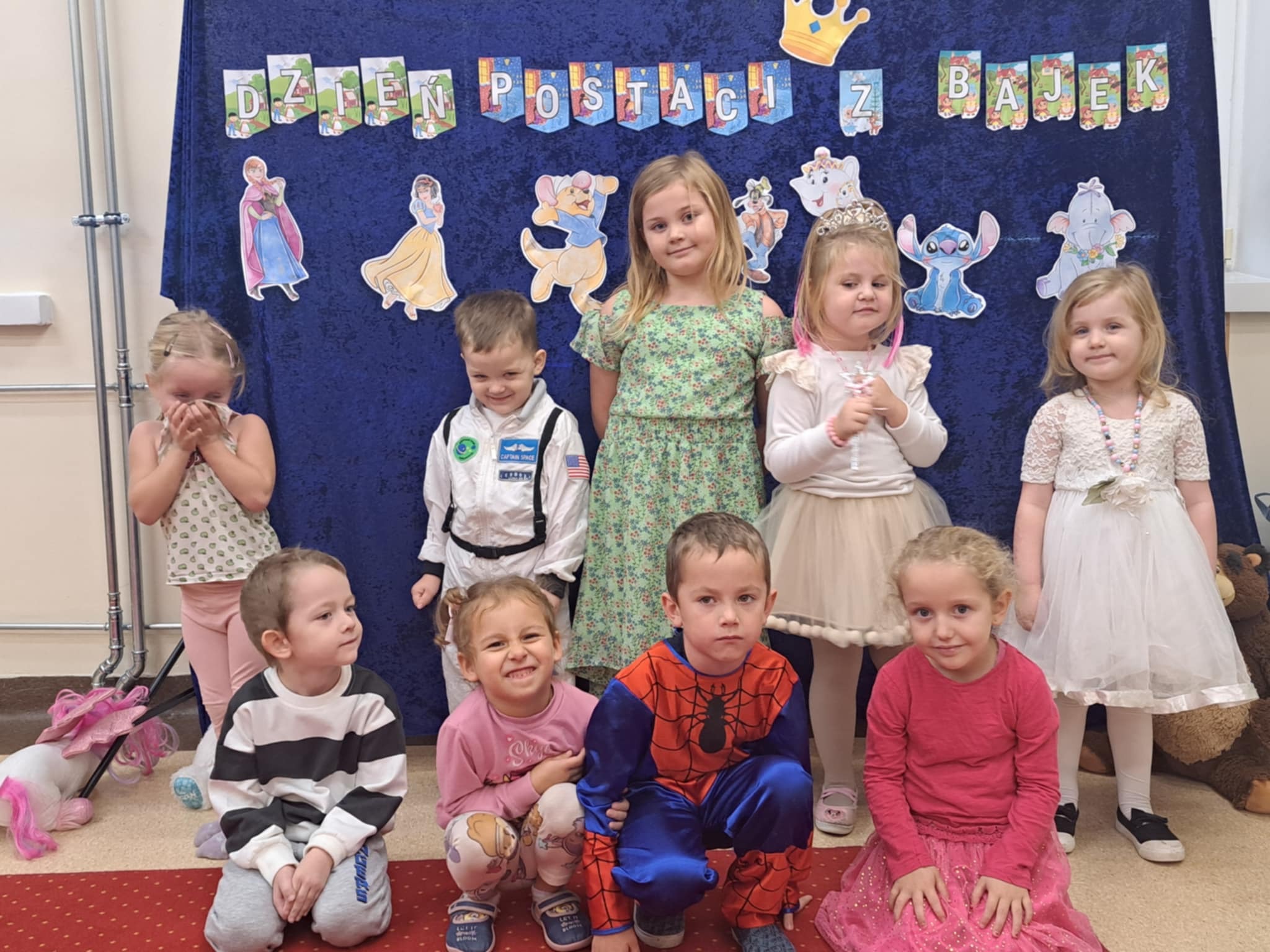 Dzień Postaci z Bajek w naszym przedszkolu!