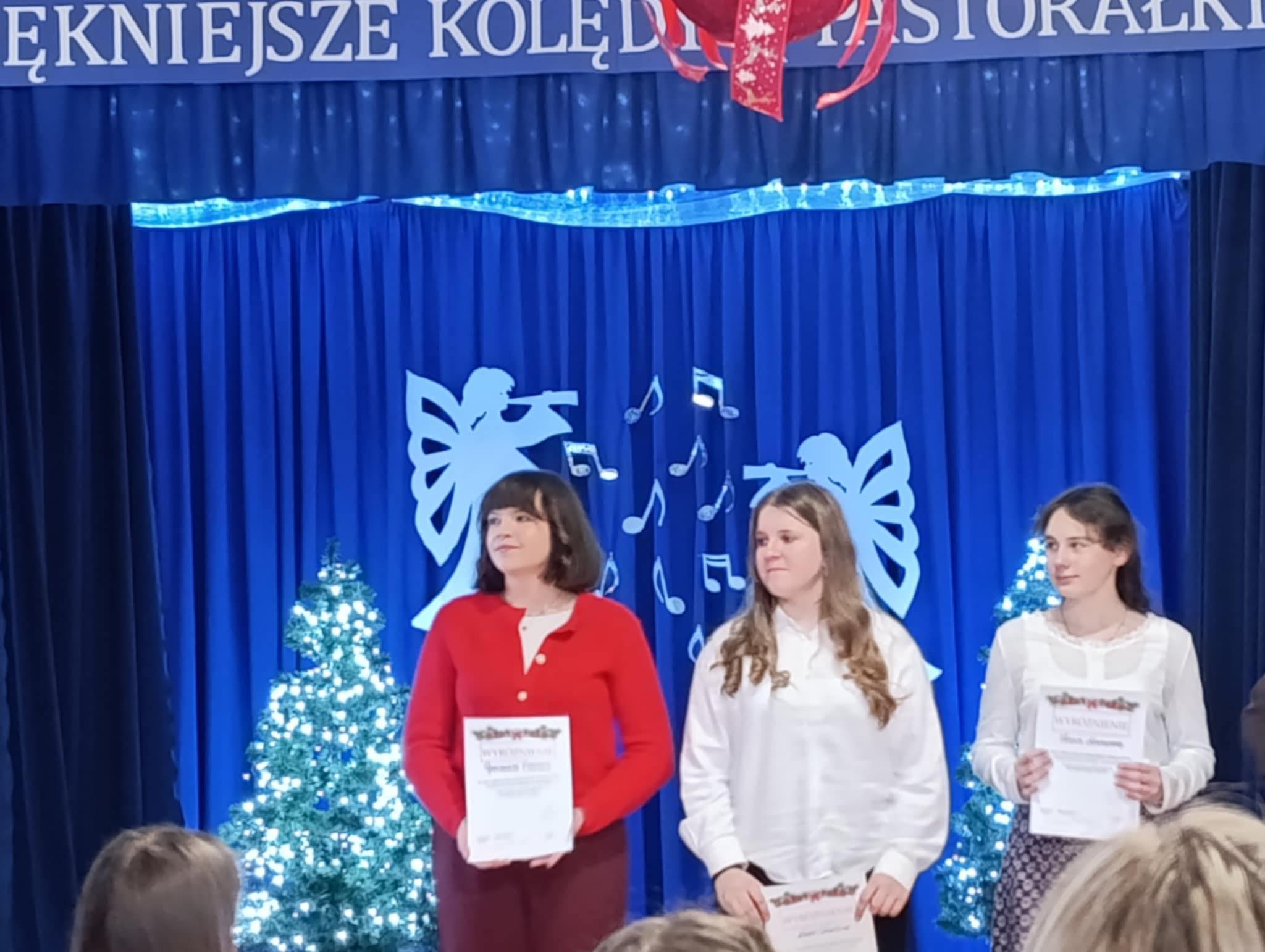 XIX edycji Gminnego Konkursu Wokalnego „Najpiękniejsze kolędy i pastorałki”, organizowanego przez Szkołę Podstawową im. Zesłańców Sybiru w Olszynach