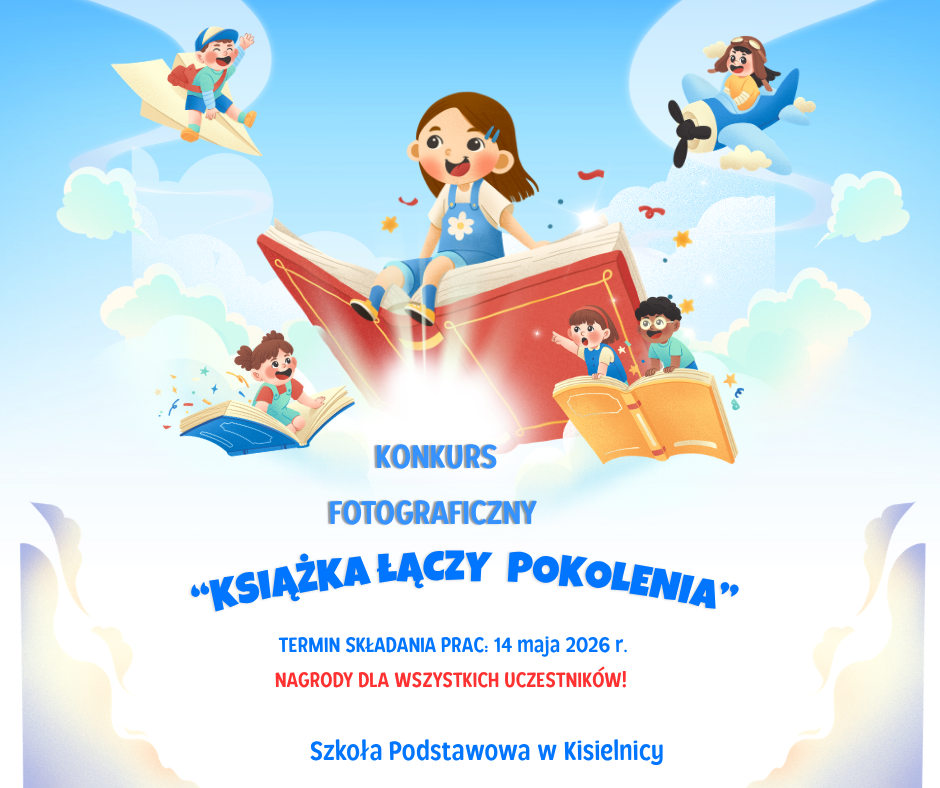 KONKURS FOTOGRAFICZNY „KSIĄŻKA ŁĄCZY POKOLENIA”